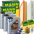 MANN INSPEKTIONSPAKET+3L LIQUI MOLY 5W-30 ÖL passend für SKODA FABIA 6Y SEAT VW
