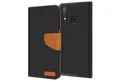 CoolGadget Handyhülle Denim Schutzhülle Flip Case für Samsung Galaxy A20e 5,8 Zoll, Book Cover Handy Tasche Hülle für Samsung A20e Klapphülle