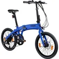 Tretwerk Akimbo E Bike 20 Zoll Klapprad Elektrofahrrad 360Wh 155 - 190 cm blau