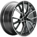 Alufelgen AVUS AF18 20" 8.5J 5x112 ET 32 66.6 MATT ANTHRACITE POLISHED