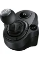 Logitech Driving Force Shifter 6 Gang Schalthebel Schaltknauf Echtleder Stahl