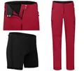 Bergson Vina | Damen Radhose (mit gepolsterter Innenhose), robust, elastisch, Chili Pepper [129], 40 - Damen