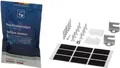 Befestigungsset für Slide Sliding Panel Spülmaschine kompatibel mit Bosch Siemens Neff Gaggenau 00626592 10009603 Entfetter Reiniger 45 Gramm inklusive!