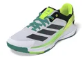 adidas Herren Crazyquick Boost Padel Shoes, Cloud White/Core Black/Lime Burst, 48 2/3 EU