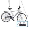 VDP Dachboxhalterung Garage - Dachboxlift Deckenhalter - Garagenlift - Lift - Deckenlift Garage - Dachbox Seilzug - Fahrradlift Deckenhalter - XL - bis 57kg