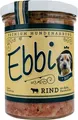 Ebbi Hundenassfutter im Glas - Rind 400g