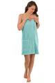 Damen Saunakilt Sauna Kilt schlingenfest wewofashion by Otto Werner 3537T Türkis