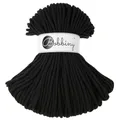 Bobbiny Makramee-Flechtkordel, 5 mm, 100 m, Schwarz