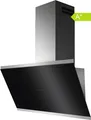 AEG Dunstabzugshaube 90cm Wandhaube schwarz LED Touch SilenceTech 