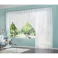 OTTO home Gardine Missy (1 St), Kräuselband, transparent, Polyester, Vorhang, Fertiggardine, Store, transparent weiß 300 cm x 145 cm