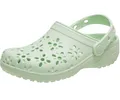 Crocs Unisex Kinder Classic Floral Cut Out Clog K Clog, Jade Tint, 29/30 EU