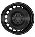 Alcar  6,0x15 ET43 black Stahlfelge