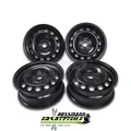 4x Alcar 7755 6x15 ET43 - LK5/112 ML57 Felge Stahl
