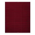 Lichtblick Plissee, Klemmfix, verspannt, 55x130 cm, brombeer - rot