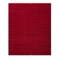 Lichtblick Plissee Klemmfix, ohne Bohren, verspannt, lichtdurchlässig, Blickdicht, Uni, mit eleganter Crushed Optik 55 cm x 130 cm (B x L), Brombeer