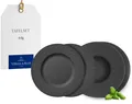 – Manufacture Rock TellerSet, 4 Tlg., Geschirr Set Für 2 Personen, Premium Po...