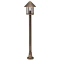 Außenleuchte Außenpollerleuchte Höhe 125 cm Landhausstil IP44 max. 75W Albert