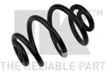 NK 541520 Feder Fahrwerksfeder Serienfeder Spiralfeder Hinterachse hinten
