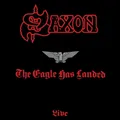 Saxon 'The Eagle Has Landed' LP Schwarzes rotes Splatter-Vinyl -Neu & Versiegelt