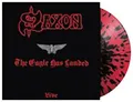 12" LP red black vinyl Saxon The Eagle Has Landed Live Limited Edition - FN21