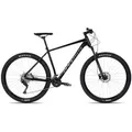 Axess Mountainbike GRADE, 22 Gang Shimano RD- XT-11sp. Shimano RD-M8000 Schaltwerk, Kettenschaltung, 29 Zoll MTB-Hardtail Herrenfahrrad schwarz/grau schwarz 48.26 cm