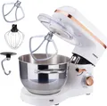 Arebos Küchenmaschine 1500W, 6l, Weiß, 220 - 240 V, 1500 hp, 380 mm, 236 mm, 314 mm