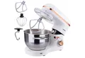 Arebos Küchenmaschine 6L Edelstahl-Rührschüssel, 1500 W, inkl. Rührhaken, Knethaken, Schneebesen, Spritzschutz