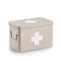 Zeller Medizinbox Metall beige