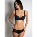 PASSIONATA Halbschalen-BH NINA mit Spitzendetails schwarz 85