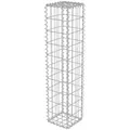 Vidaxl - Gabionenwand Mit Abdeckung Verzinkter Stahl 20×20×100 Cm