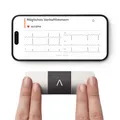 AliveCor KardiaMobile 6L - Smartphone-kompatibler 6-Messungen-EKG-Monitor - erkennt Vorhofflimmern in nur 30 Sekunden - egal wann und wo