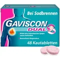 GAVISCON DUAL bei Sodbrennen 48 St Kautabletten