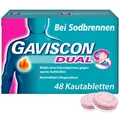 GAVISCON Dual Kautabletten mit Zweifachwirkung gegen Sodbrennen