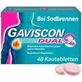 GAVISCON Dual Kautabletten mit Zweifachwirkung gegen Sodbrennen