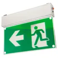 LED-Fluchtwegleuchte Notlicht Deckenmontage inkl. Kette Notbeleuchtung NEU