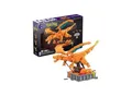 Mattel HMW05 - Mega - Pokémon - bewegliche Glurak Figur, 1664 Teile