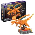 Mattel HMW05 - MEGA - Pokémon - bewegliche Glurak Figur, 1664 Teile