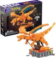 Mega Pokémon Glurak Actionfigur 1664 Teile zusammenbaubare bewegliche Figur 12+
