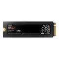 Samsung 990 PRO 4TB, M.2, NVMe Interne SSD mit Heatsink (MZ-V9P4T0GW)