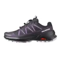 Salomon Speedcross Peak Damen Trail-Laufschuhe, Outdoor-bereit, Geländegängiger Schutz, Aktiver Grip, Black, 42 2/3