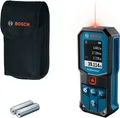 Bosch Professional Laser-Entfernungsmesser GLM 40-31 | 0601075000 | 40m Reichweite | IP65 | 7 Messmodi | stoßfest | blau