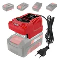 Ladegerät für Einhell 18V Power XChange Akku, Tragbares MiniSchnellladegerät ...
