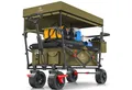 KESSER Bollerwagen, Bollerwagen faltbar GT9000 mit Dach Handwagen Transportwagen
