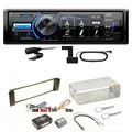 JVC KD-X561DBT DAB+ Bluetooth Autoradio USB FLAC Einbauset für Audi A3 8L A6 4B