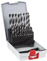 Metallspiralbohrer PointTeQ DIN388 19tlg. Arbeits-L.12-87mm D.1-10mm HSS Typ N