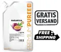 MARACUJA Passions-Frucht-Püree Premium 1KG für Desserts Smoothie Bowl Quark