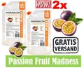 2x MARACUJA PÜREE Passionsfrucht Passion Fruit Drinks Cocktails Malibu Mojito