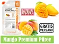 Mango Alphonso Püree 1 KG Cocktails Drinks Desserts Gastronomie Exotik Kulinarik