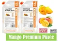 2x MANGO Alphonso Püree 1 kg Cocktails Drinks Desserts Gastronomie Fruchtpüree