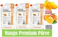 3x MANGO Alphonso Püree 1 kg Cocktails Desserts Gastronomie Fruchtpüree Lecker